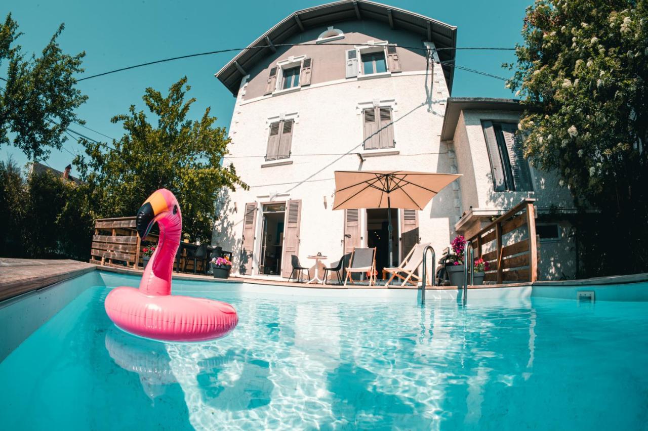 Le Serenite - T3 En Maison De Ville Avec Piscine Annecy Dış mekan fotoğraf